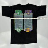 Barcelona '92 Olympics Bird & Magic Single Stitch T-Shirt - Medium Black Cotton