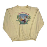 Made In USA Disney Graphic Sweatshirt - XL Yellow Cotton