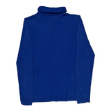 Harley Davidson Roll Neck Sweater - Medium Blue Cotton
