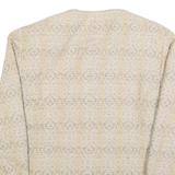 PENDLETON Womens Beige Wool Button Jacket M Woven Classic Design