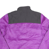 FILA Womens Purple & Grey Sport Jacket XL Polyester Zip Plain Casual Outerwear