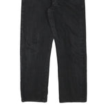 LEVI'S 501 Mens Jeans Black Regular Straight Denim Raw W31 L26 Classic Button