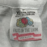 Rsh Band Fruit Of The Loom Band T-Shirt - XL White Cotton