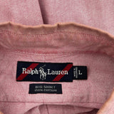 Ralph Lauren Shirt - Large Red Cotton