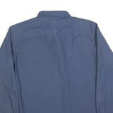 COLUMBIA Mens Blue Cotton Shirt XL Long Sleeve Casual Workwear