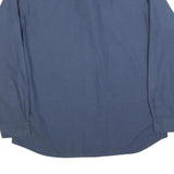 COLUMBIA Mens Blue Cotton Shirt XL Long Sleeve Casual Workwear