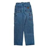 Carhartt Double Knee Carpenter Jeans - 32W 30L Blue Cotton