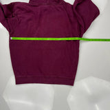 Thrasher Hoodie - Small Burgundy Cotton Blend
