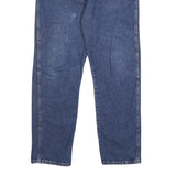 WRANGLER Mens Blue Regular Fit Straight Leg Denim Jeans W36 L31 Classic Zip