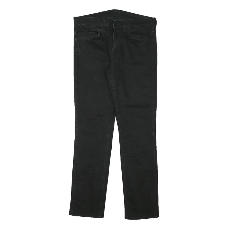 LEVI'S 511 Mens Jeans Black Slim Skinny Denim Medium W32 L30 Slim Fit