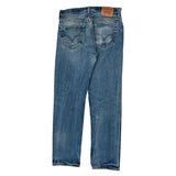 501 Levis Jeans - 32W 30L Blue Denim