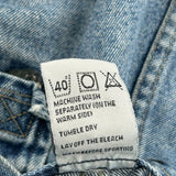 First Down Cargo Shorts - 38W 11L Blue Cotton