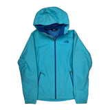 The North Face Windbreaker - Medium Blue Polyester
