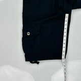 Southpole Cargo Shorts - 32″ Waist Black Cotton