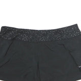 NIKE Womens Black Sports Shorts XL W36 Athletic Casual Polyester Dri-Fit