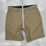 Tommy Hilfiger Chino Shorts - 34W 10L Beige Cotton