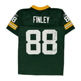 Green Bay Packers, Age 8 Reebok Nfl Football Jersey - Small Yellow Polyester