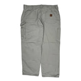 Carhartt Cargo Carpenter Trousers - 40W 30L Beige Cotton