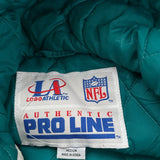 Miami Dolphins Logo Athletics Football Windbreaker - Medium Green Polyester