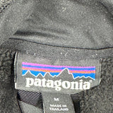 Patagonia Fleece Jacket - Medium Black Polyester
