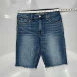 Levis Denim Shorts - 30W 10L Blue Cotton