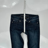 Guess Skinny Jeans - 31W UK 10 Dark Wash Cotton Blend