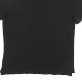 NAUTICA Mens Black Short Sleeve Polo Shirt XL Cotton Blend Classic Fit