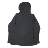 THE NORTH FACE Womens Black Outdoor Jacket M Polyester Blend Zip Hooded Plain