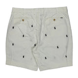 Polo By Ralph Lauren Chino Shorts - 38W 9L White Cotton