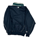 Mariners Majestic Mlb Baseball Jacket - Medium Navy Polyester