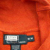 Ralph Lauren Sweater - Medium Orange Cotton