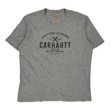 Carhartt T-Shirt - XL Grey Cotton