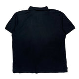 Polo By Ralph Lauren Graphic Polo Shirt - 2XL Black Cotton