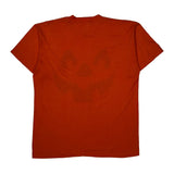 Halloween Pumpkin 1970S Single Stitch T-Shirt - XL Orange Cotton Blend