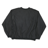 REEBOK Mens Black 2XL Polyester Blend Pullover V Neck Classic Jacket Sportswear