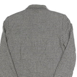PROPHECY Womens Black & White Houndstooth Tailored Jacket UK 10 Wool Blend