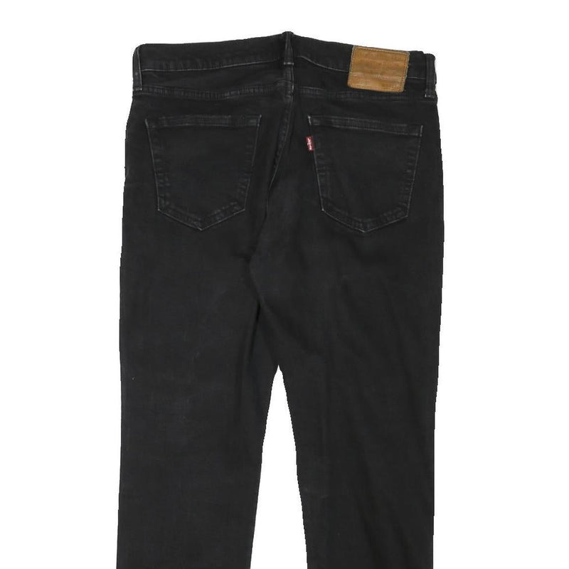 LEVI'S 511 Mens Jeans Black Slim Skinny Denim Medium W32 L28 Stylish Casual