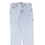 YANGSTER Womens Jeans Blue Regular Straight Denim Light W30 L30 Workwear