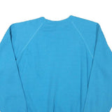 HANES Mens Blue Sugar Beach Resort Kihei Maui Crew Neck L Cotton Sweatshirt