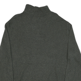 CALVIN KLEIN JEANS Mens Grey Pullover Plain Crew Neck Basic Knit XL Cotton Blend