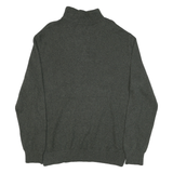 CALVIN KLEIN JEANS Mens Grey Pullover Plain Crew Neck Basic Knit XL Cotton Blend