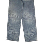 BLK Mens Jeans Regular Straight Denim Medium W27 L26 Distressed Pocket Detailing