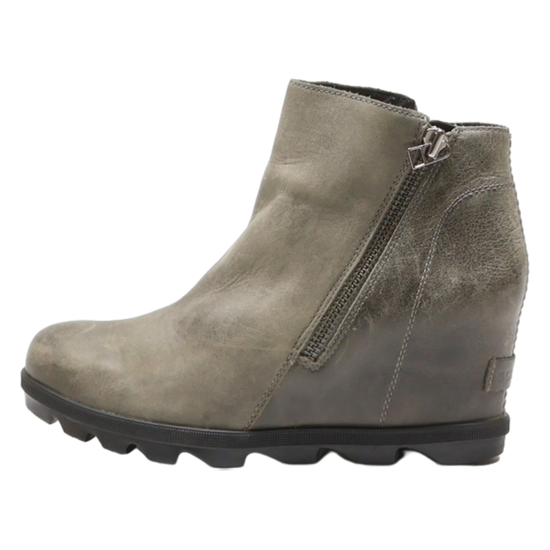 SOREL Ankle Boots Grey Leather Womens UK 7