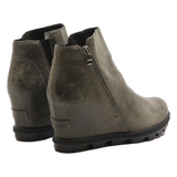 SOREL Ankle Boots Grey Leather Womens UK 7