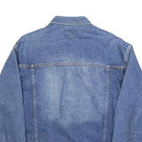 TWISTER Mens Blue Denim Jacket L Cotton Classic Button Closure Casual