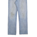 LEVI'S 501 Mens Jeans Blue Regular Straight Denim Light W34 L32 Classic Button