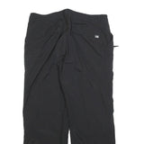 THE NORTH FACE Womens Black Relaxed Trousers W34 L30 Outdoor Zip Pockets