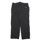 THE NORTH FACE Womens Black Relaxed Trousers W34 L30 Outdoor Zip Pockets