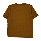 Carhartt T-Shirt - Large Brown Cotton
