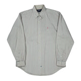Ralph Lauren Striped Shirt - Large Pink Cotton